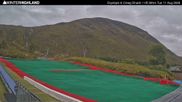 Archived webcam image showing Glencoe Mountain Ski Resort - Dry Slope on 11 Aug 2026 at 06:56
