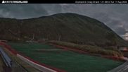 Archived webcam image showing Glencoe Mountain Ski Resort - Dry Slope on 11 Aug 2026 at 22:56