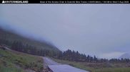 Archived webcam image showing Glencoe Mountain Ski Resort - Base Cafe on 5 Aug 2026 at 07:36