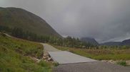 Archived webcam image showing Glencoe Mountain Ski Resort - Base Cafe on 5 Aug 2026 at 14:36