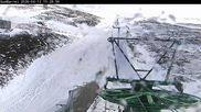 Archived webcam image showing Cairngorm Mountain Ski Resort - Gunbarrel Slope on 12 Apr 2026 at 16:39