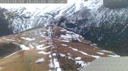 Archived webcam image showing Manganui - view towards slope and lift on 9 Aug 2026 at 08:23