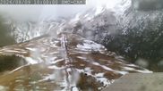Archived webcam image showing Manganui - view towards slope and lift on 9 Aug 2026 at 00:23