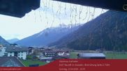 Archiviertes Webcam Bild: Blick auf Neustift und Serles im Stubaital am 12.04.2026 um 20:01 Uhr