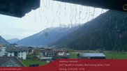 Archiviertes Webcam Bild: Blick auf Neustift und Serles im Stubaital am 13.04.2026 um 07:08 Uhr