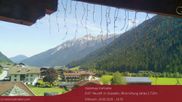 Archiviertes Webcam Bild: Blick auf Neustift und Serles im Stubaital am 26.08.2026 um 12:24 Uhr