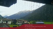 Archiviertes Webcam Bild: Blick auf Neustift und Serles im Stubaital am 30.08.2026 um 18:28 Uhr