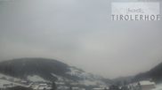 Archived webcam image showing View at the Schießhüttlift in Oberau, Tyrol on 2 Apr 2026 at 07:51