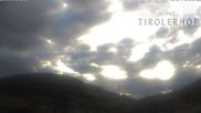 Archived webcam image showing View at the Schießhüttlift in Oberau, Tyrol on 11 May 2026 at 06:04