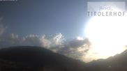 Archived webcam image showing View at the Schießhüttlift in Oberau, Tyrol on 24 May 2026 at 07:16