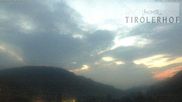 Archived webcam image showing View at the Schießhüttlift in Oberau, Tyrol on 1 Jul 2026 at 04:28