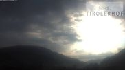 Archived webcam image showing View at the Schießhüttlift in Oberau, Tyrol on 1 Jul 2026 at 07:28