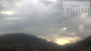 Archived webcam image showing View at the Schießhüttlift in Oberau, Tyrol on 1 Jul 2026 at 08:28