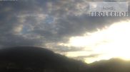 Archived webcam image showing View at the Schießhüttlift in Oberau, Tyrol on 30 Aug 2026 at 07:31