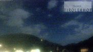 Archived webcam image showing View at the Schießhüttlift in Oberau, Tyrol on 30 Aug 2026 at 00:31