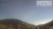 Archived webcam image showing View at the Schießhüttlift in Oberau, Tyrol on 20 Sep 2026 at 10:33