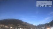 Archived webcam image showing View at the Schießhüttlift in Oberau, Tyrol on 26 Feb 2026 at 14:54