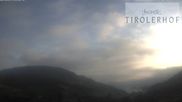 Archived webcam image showing View at the Schießhüttlift in Oberau, Tyrol on 19 Oct 2026 at 08:06