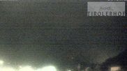 Archived webcam image showing View at the Schießhüttlift in Oberau, Tyrol on 19 Oct 2026 at 00:06