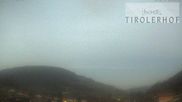 Archived webcam image showing View at the Schießhüttlift in Oberau, Tyrol on 19 Oct 2026 at 18:06
