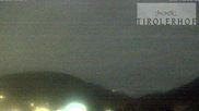 Archived webcam image showing View at the Schießhüttlift in Oberau, Tyrol on 29 Oct 2026 at 04:00