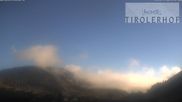 Archived webcam image showing View at the Schießhüttlift in Oberau, Tyrol on 29 Oct 2026 at 08:00