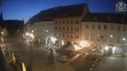 Archived webcam image showing Market Place in Quedlinburg on 30 Jul 2026 at 04:58