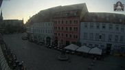 Archived webcam image showing Market Place in Quedlinburg on 30 Jul 2026 at 06:58