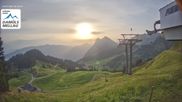 Archived webcam image showing View from the chair lift Waldgunten on 14 Jul 2026 at 06:57