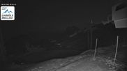 Archived webcam image showing View from the chair lift Waldgunten on 8 Mar 2026 at 00:51