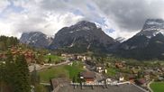 Archiviertes Webcam Bild: Grindelwald: Panoramablick vom Hotel Belvedere am 20.04.2026 um 16:02 Uhr