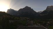 Archiviertes Webcam Bild: Grindelwald: Panoramablick vom Hotel Belvedere am 28.05.2026 um 06:56 Uhr