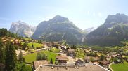 Archiviertes Webcam Bild: Grindelwald: Panoramablick vom Hotel Belvedere am 12.07.2026 um 12:39 Uhr