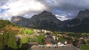 Archiviertes Webcam Bild: Grindelwald: Panoramablick vom Hotel Belvedere am 30.08.2026 um 18:55 Uhr
