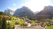 Archiviertes Webcam Bild: Grindelwald: Panoramablick vom Hotel Belvedere am 30.08.2026 um 12:55 Uhr