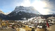 Archiviertes Webcam Bild: Grindelwald: Panoramablick vom Hotel Belvedere am 26 Feb 2026 um 14:21 Uhr