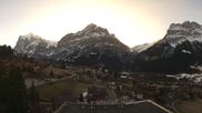 Archiviertes Webcam Bild: Grindelwald: Panoramablick vom Hotel Belvedere am 05.03.2026 um 08:36 Uhr