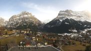 Archiviertes Webcam Bild: Grindelwald: Panoramablick vom Hotel Belvedere am 05.03.2026 um 16:36 Uhr