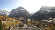 Archiviertes Webcam Bild: Grindelwald: Panoramablick vom Hotel Belvedere am 05.03.2026 um 12:36 Uhr