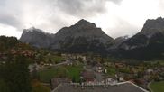 Archiviertes Webcam Bild: Grindelwald: Panoramablick vom Hotel Belvedere am 20.10.2026 um 14:35 Uhr