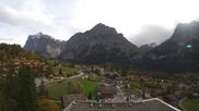 Archiviertes Webcam Bild: Grindelwald: Panoramablick vom Hotel Belvedere am 20.10.2026 um 12:35 Uhr