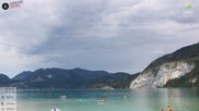 Archiviertes Webcam Bild: Wolfgangsee am 26.08.2026 um 14:20 Uhr