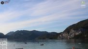 Archived webcam image showing Lake Wolfgangsee on 26 Aug 2026 at 18:47