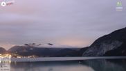 Archiviertes Webcam Bild: Wolfgangsee am 10.10.2026 um 06:49 Uhr