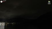 Archived webcam image showing Lake Wolfgangsee on 10 Oct 2026 at 20:50