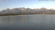 Archiviertes Webcam Bild: Hopfensee: Restaurant Fischerhütte am 28.05.2026 um 07:34 Uhr