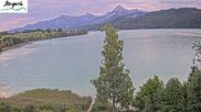 Archived webcam image showing Weissensee - Füssen on 16 Aug 2026 at 07:10