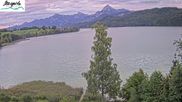 Archiviertes Webcam Bild: Weißensee bei Füssen am 26.08.2026 um 06:32 Uhr