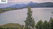Archiviertes Webcam Bild: Weißensee bei Füssen am 26.08.2026 um 10:32 Uhr