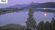 Archiviertes Webcam Bild: Weißensee bei Füssen am 26.08.2026 um 20:32 Uhr